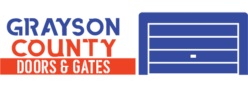 grayson county door and gates - garage door repair logo